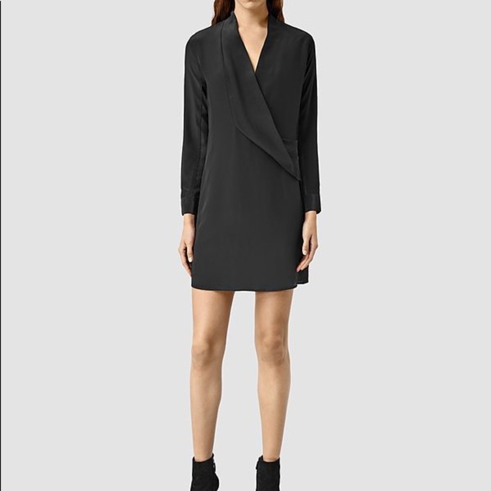 All Saints Walton Shirt Dress